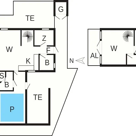 度假居 4 Star In Allingabro